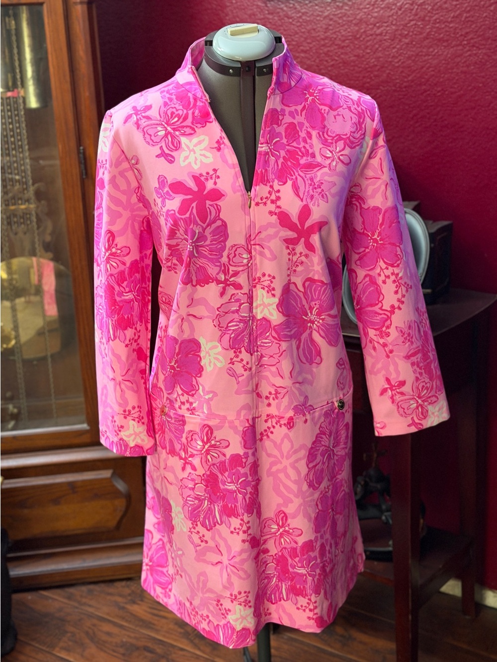 Lilly Pulitzer Parigi Pink Rosie Dress ❤️ Size XL. NWT